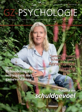 Cover GZ-Psychologie, foto van Annemarieke Fleming