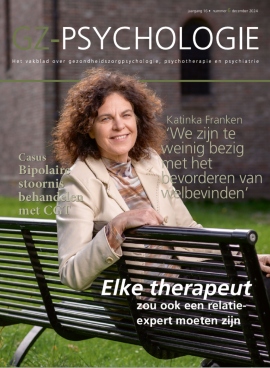 Cover GZP 6 2024 met Katinka Franken op een bankje